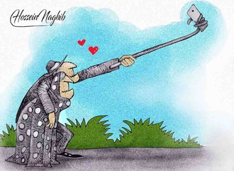 Gallery of cartoon by Hossein Naghib-Iran