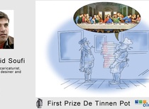 Special interview with Hamid Soufinejad, the first winner of Kartoenale contest, Belgium