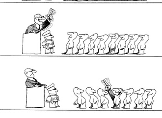 Gallery of the best cartoons by Quino-Argentina