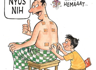 Gallery of cartoon by Jitet Kustana-Indonesia 2