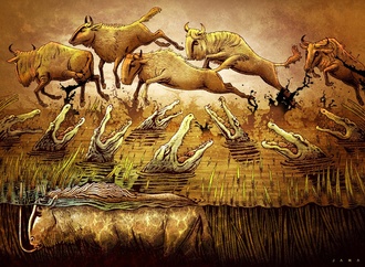Gallery of Finalists KalDer Bursa Cartoon Contest-Turkey 2023