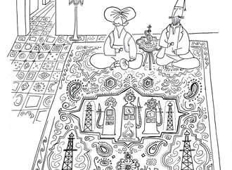 saul steinberg at the new yorker 1949
