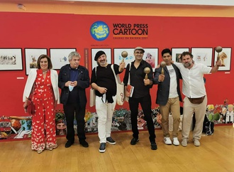 Gallery of exhibition world press cartoon-Portugal 2021
