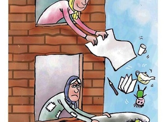 Gallery of cartoon by Hossein Naghib-Iran
