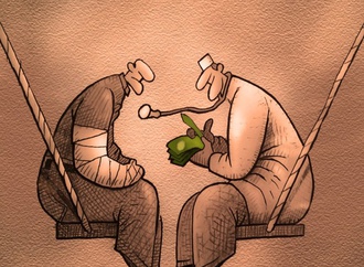 Gallery of cartoon by Hossein Naghib-Iran
