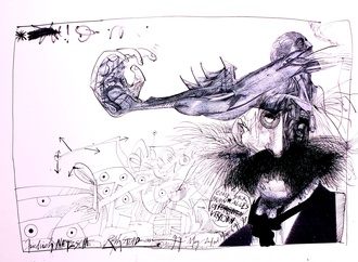 Gallery of Cartoons by Ralph Steadman- England 2