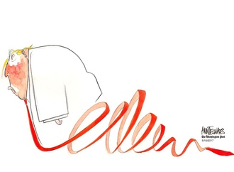 Gallery of Cartoons by Ann Telnaes From Sweden