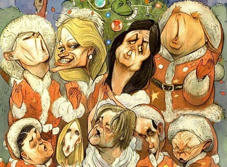 Gallery of Caricature by Steve Brodner-USA