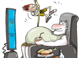 Gallery of Cartoon  by Alfredo Martirena -Cuba