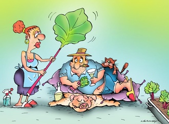Gallery:6th International Rhubarb Cartoons Contest, Romania 2024