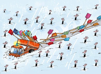 Gallery of cartoon by Milenko Kosanovic-Serbia