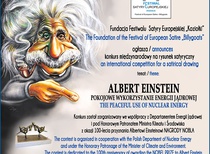 International ALBERT EINSTEIN satirical Drawing -Poland 2021