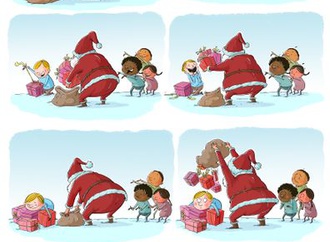 Why doesn't he share christmas gifts fairly?