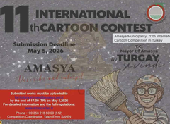 11th International Cartoon Competition of Amasya-Turkey 2026