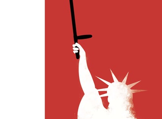 Gallery of Cartoon "I can't Breath"