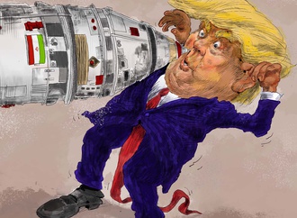 Gallery of Cartoon "I can't Breath"