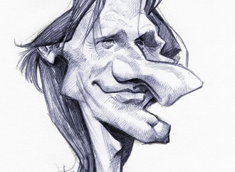 Gallery of Caricatures by Thierry Coquelet From  France