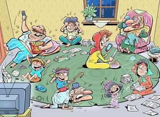 Gallery of cartoon by Alireza Pakdel-Iran