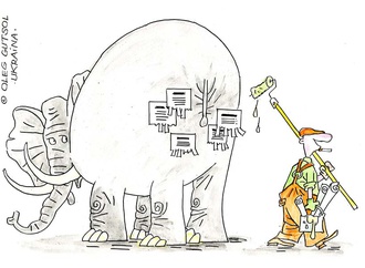 Gallery of Cartoon by Oleg Gutsol-Ukraine