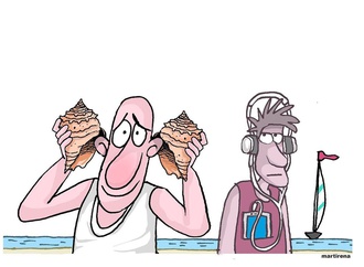 Gallery of Cartoon  by Alfredo Martirena -Cuba