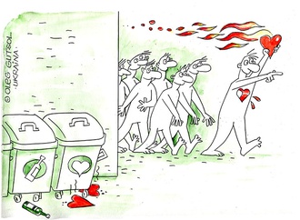 Gallery of Cartoon by Oleg Gutsol-Ukraine