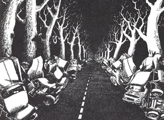 Gallery of Car Cartoons by Claude Serres-France