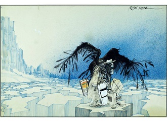 Gallery of Cartoons by Ralph Steadman- England 1
