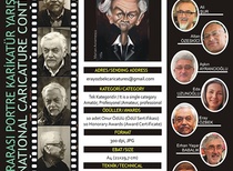 3rd International Portrait Cartoon Competition – Tebeşir Cartoon Magazine (Turkey, 2025)