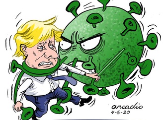 The big battle of Boris.