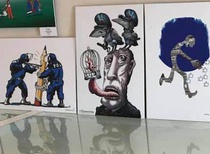 Kazansky's work in 55 selected drawings