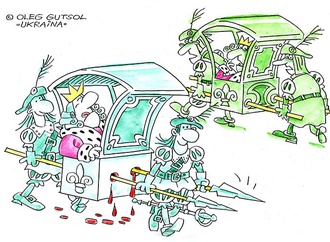 Gallery of cartoons by Oleg Goutsol-Ukraine 4