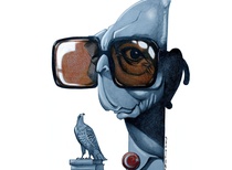 Gallery of photo and Caricature | Yasar Kemal