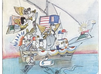 saul steinberg ship of state 1951