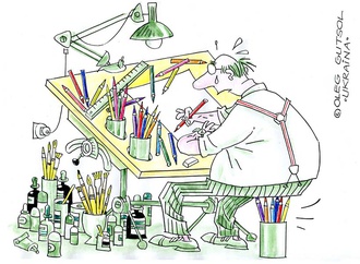 Gallery of Cartoon by Oleg Gutsol-Ukraine