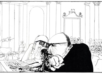 Gallery of Cartoons by Ralph Steadman- England 1