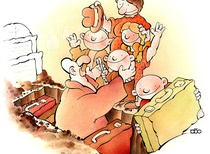 Gallery of cartoons by Alireza Karimimoghadam From Iran