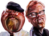 Gallery of Caricatures by Alejandro Perez  From Argentina