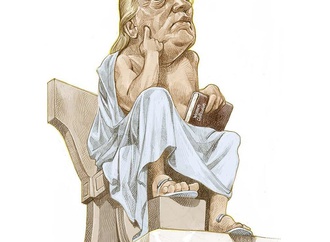 Gallery of caricature by Ramachandra Babu-India