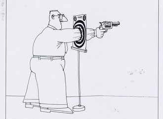bernard kliban august 1970