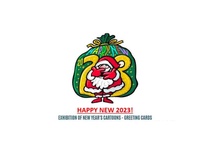 Exhibition of New Year's Cartoon - Greeting Cards-Croatia 2022