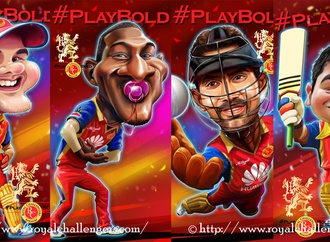 Gallery of  Caricatures by Mahesh Nambiar From India