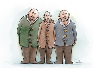 Gallery of Finalists KalDer Bursa Cartoon Contest-Turkey 2023
