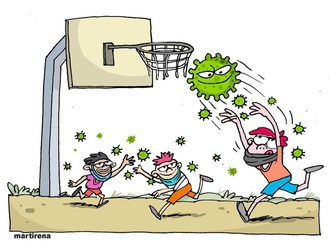 Gallery of Cartoon  by Alfredo Martirena -Cuba