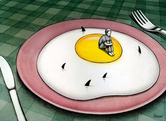 Gallery of Finalists KalDer Bursa Cartoon Contest-Turkey 2023