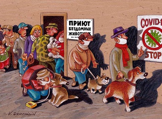 Gallery of Cartoons by Valentin Druzhinin-Russia