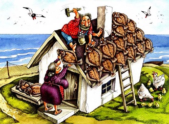 Gallery of Cartoons by Valentin Druzhinin-Russia