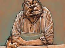 Charles Reid by Jan Op De Beeck