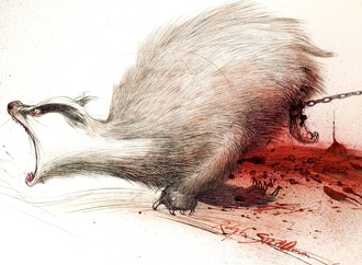 Gallery of Cartoons by Ralph Steadman- England 1