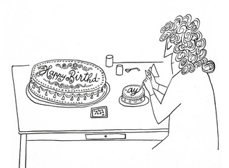 saul steinberg at the new yorker 1948