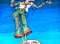 Cartoon by Kazanevsky in KRAINA